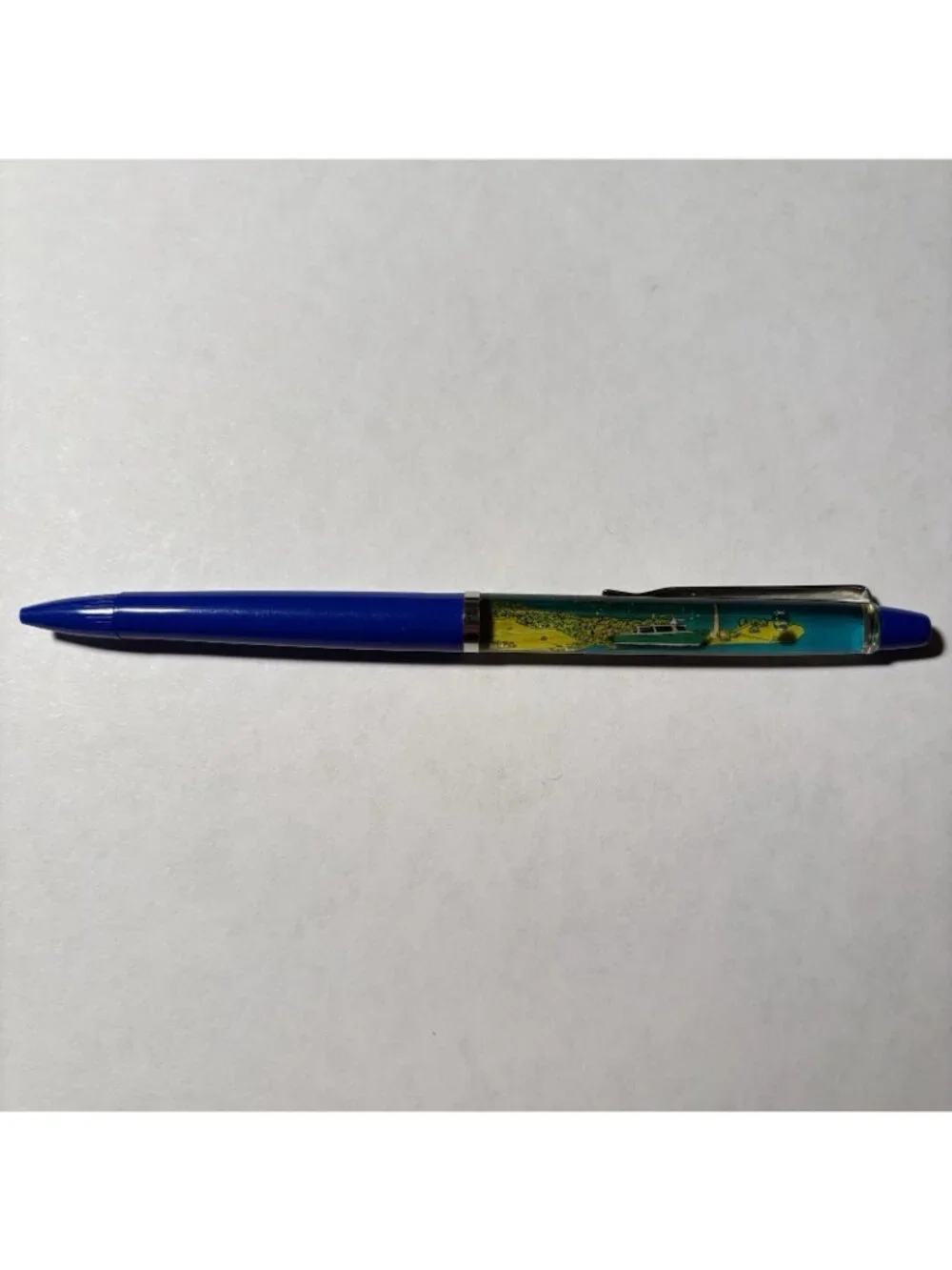Put in Bay Ohio Floaty Pen Boat Moves by Island Lighthouse Vintage Souvenir